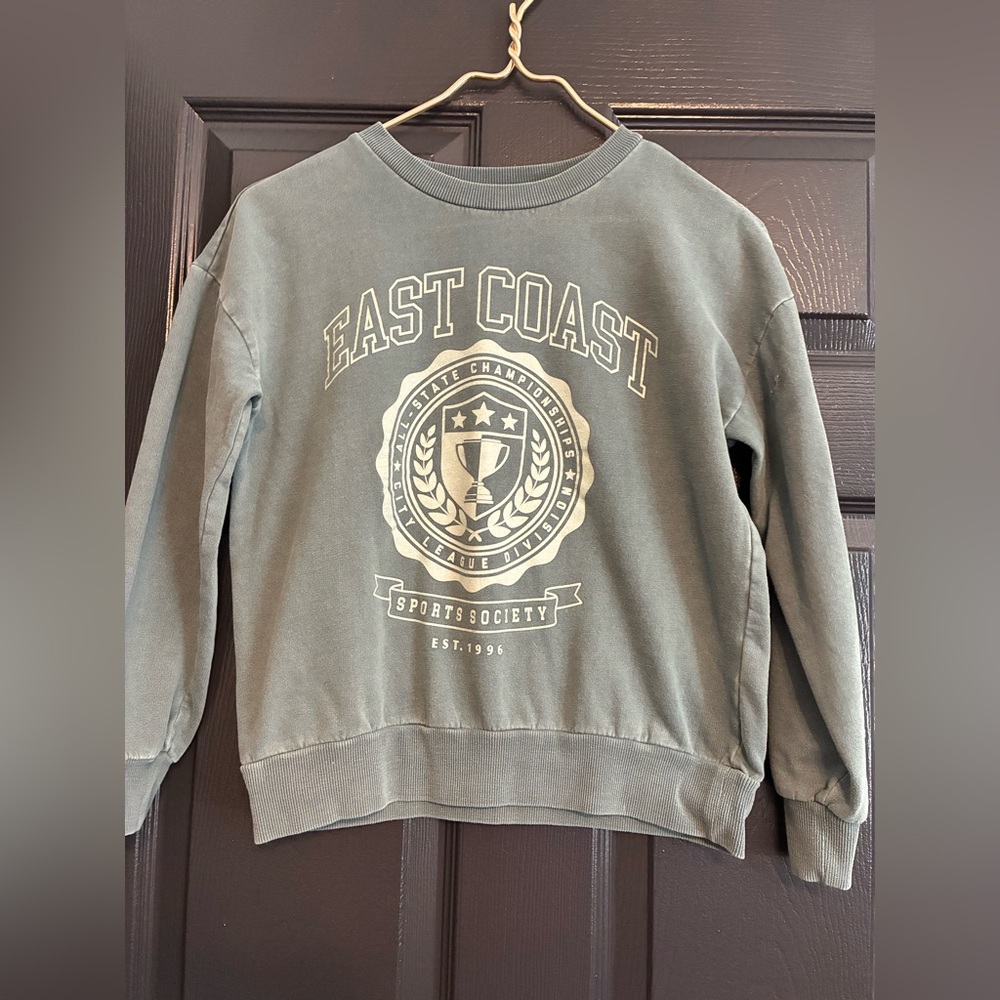Kids Sweatshirt - DARK GREEN